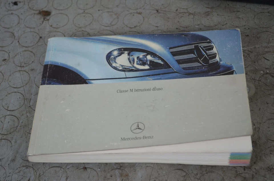 101362- Libretto Uso e Manutenzione Mercedes Classe ML W163 Dal 1997 al 2005 - Immagine 3 di 4