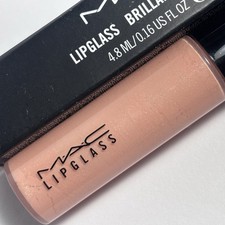 BNIB MAC *UNDERAGE* Lipglass ~ Soft Pale Pink...
