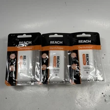3 PACK Reach Dental Floss Dentotape Waxed Extra Thick Wide Unflavored 100 Yards
