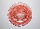 Miss America Grill Plate Pink Anchor Hocking Depression Glass-Set of 2