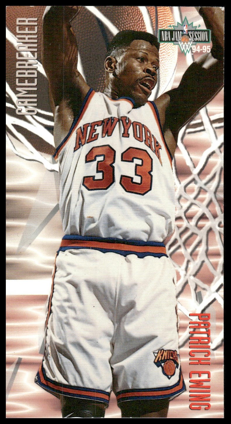 Patrick Ewing 1994-95 Jam Session #2 Gamebreakers New York Knicks