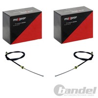 2X Maxgear Handbremsseile Passend FüR Dacia Logan Lada Largus Renault Logan