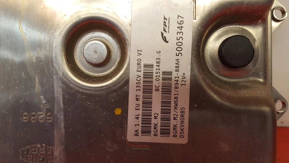 2017 FIAT 124 SPIDER MK1 1.4 PETROL ECU 50053467 - Image 4 of 4