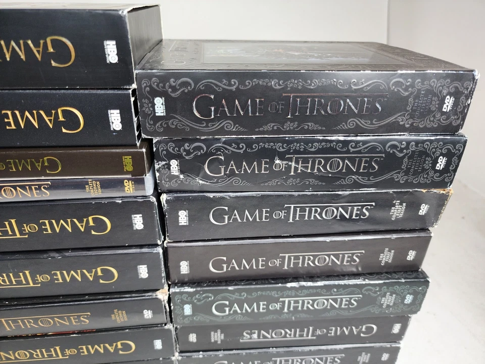 Lot of 29 Games of Thrones DVD Season 1, 2, 3, 4, 5, 6 Foto 2 de 4
