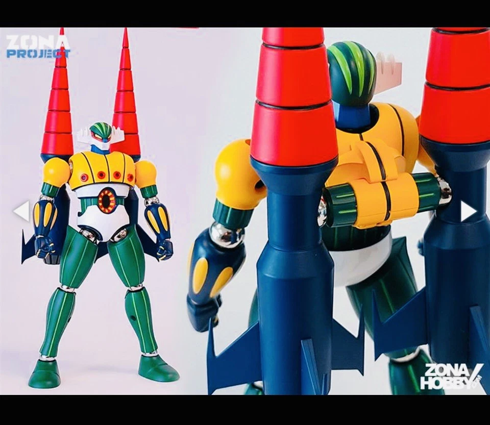 Kotetsu Jeeg Robot D’acciaio 2.0 Zpro Zona Project Lotto Controllato Perfetto - Immagine 3 di 4