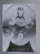2015-16 Upper Deck Trilogy Printing Plate Black 1/1 Calle Jarnkrok #51 2d8