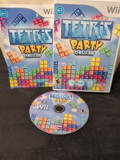 Tetris Party Deluxe (Nintendo Wii, 2010) Complete CIB 