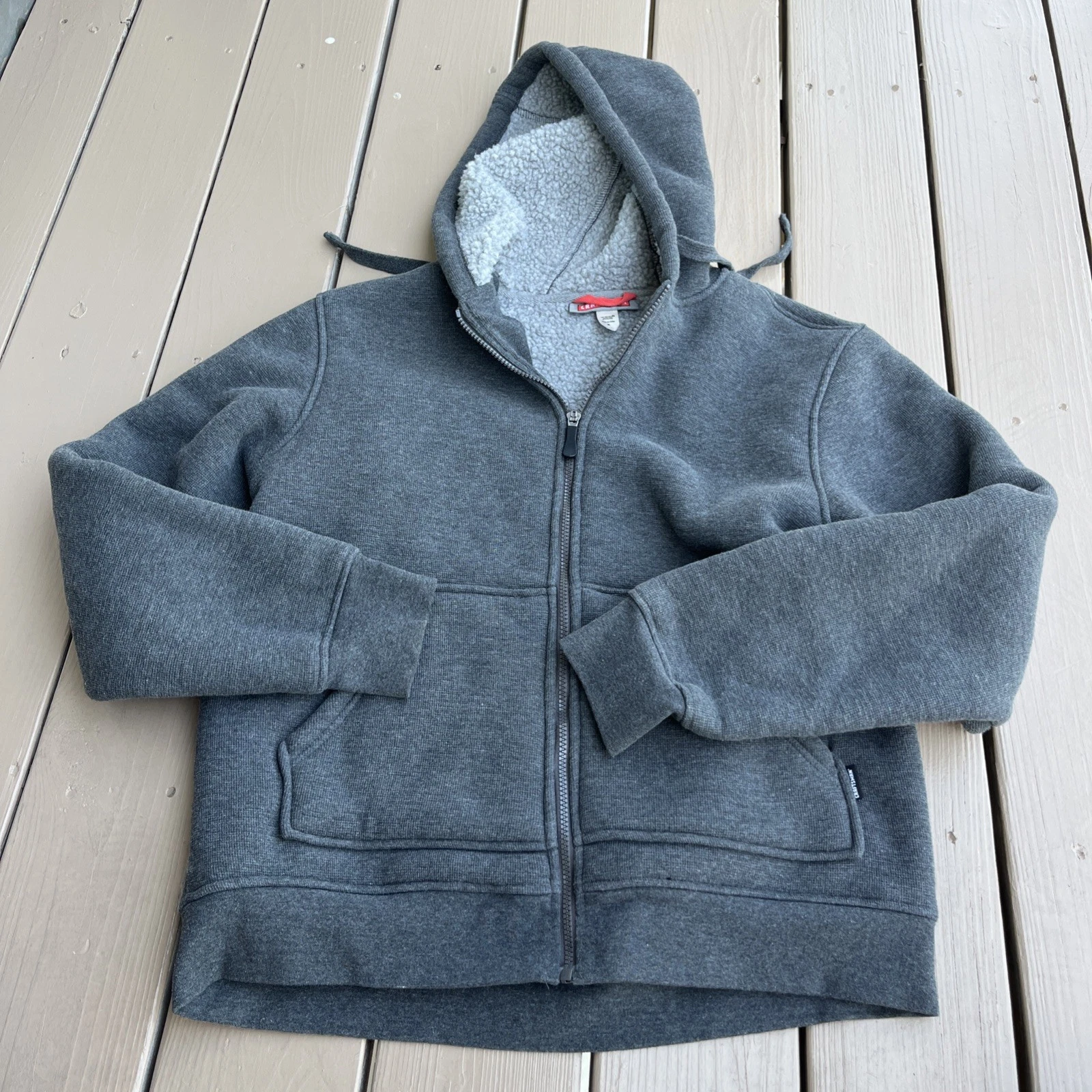CRAFTSMAN Men's Sherpa Lined Full Zip Thermal Insulated Hoodie Size Medium