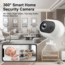 Indoor Wireless Security Camera HD Night Vision Two-Way Audio Remote Monitoring