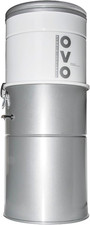 Powerful 750 Airwatts Central Vacuum System with Hybrid Filtration & 9.25Gal Bin
