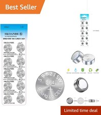 Versatile 10-Pack LR621 AG1 1.5V Batteries for Electronics & Watches