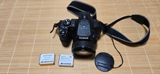 Fujifilm FinePix S1 Black 50x Bridge Digital Camera with Two Batteries Japan
