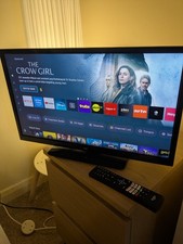 Bush ELED24HDSDVDB 24" HD Ready LED Smart TV Netflix Prime YouTube