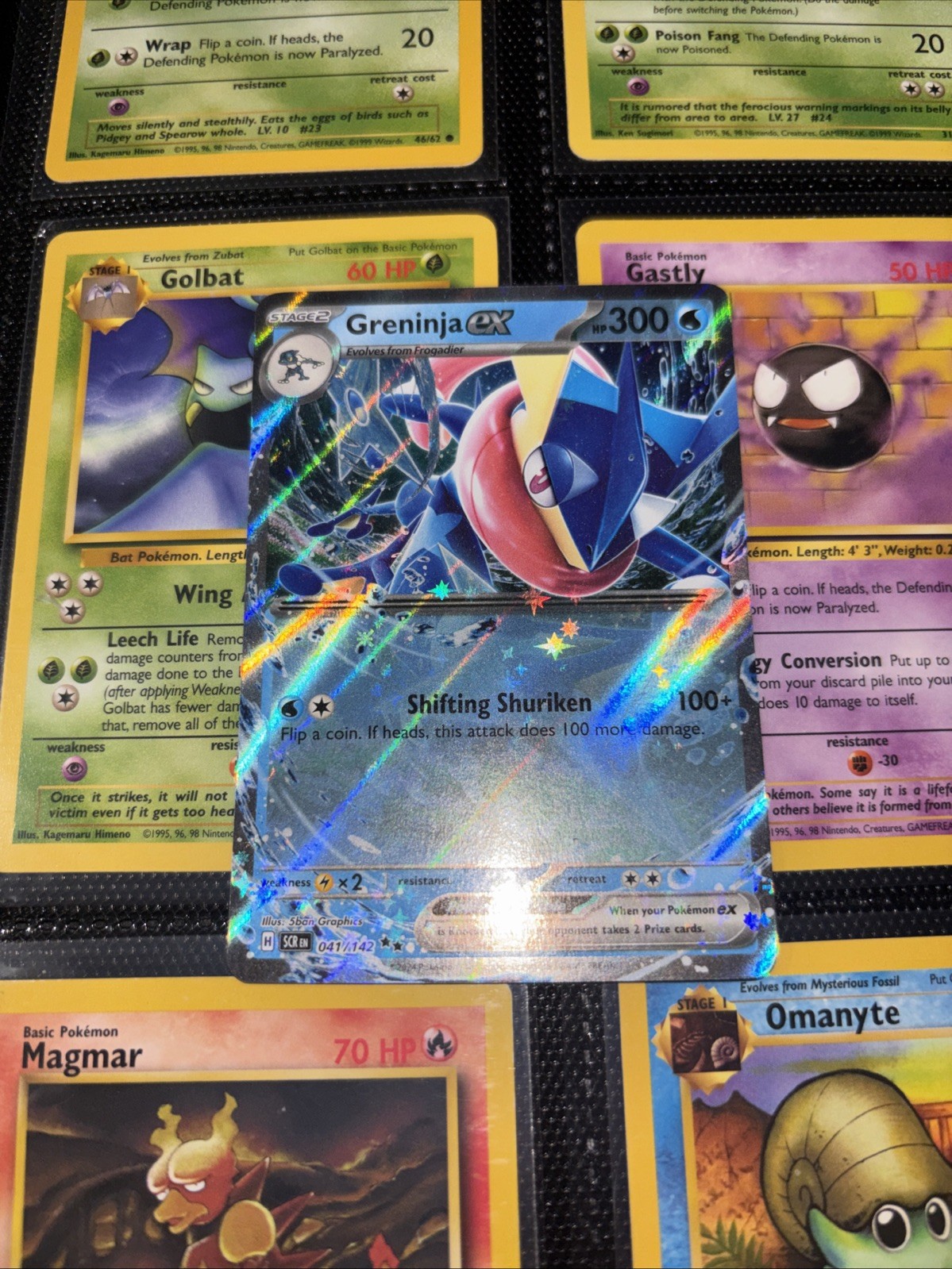 Greninja EX 41/142 Stellar Crown Double Rare Holo Pokemon TCG NM