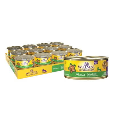 Complete Health Natural Grain Free Wet Canned Cat Food, Minced Turkey Entree,...