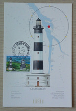 Carte Premier jour 2008 Les Phares Phare de Chassiron St Denis D'Oléron 05/03