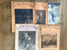 5 TRES ANCIENNES REVUES " LA