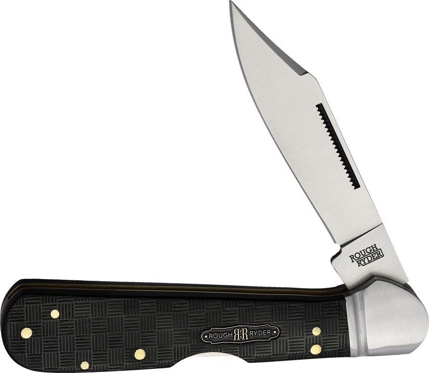Rough Rider Bearhead Copperhead Pakka RR2564 Stainless Wood