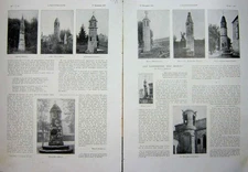 Original Old Vintage Print Lights Death 1930 French 20th Century