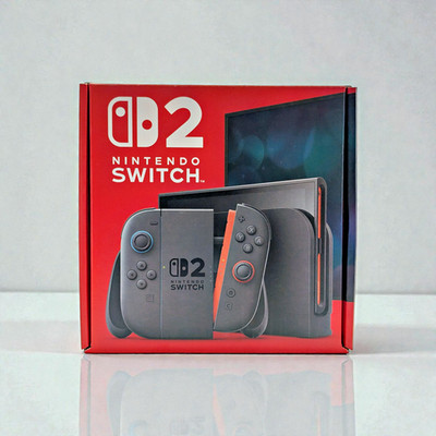 Nintendo Switch 2 Konsole 256GB Schwarz NEU & OVP