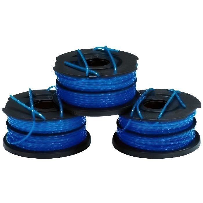 Bobines pour coupe-bordures Black & Decker Reflex Plus, idéales pour la finition des allées