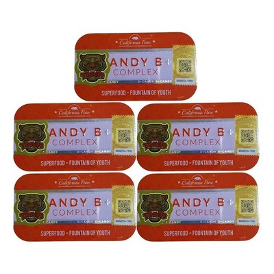 5x Candy B+ Vitamin Complex Tiger for Male Energy Performance Free Shipping