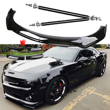 Front Bumper Lip Body Kit Spoiler Splitter Glossy Black For Chevrolet Camaro Lt Front Bumper Lip Body Kit Spoiler Splitter Glossy Black For Chevrolet Camaro Lt