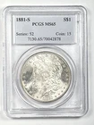 1881-S Morgan Dollar : PCGS MS65