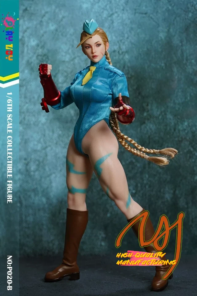EN STOCK Nuevo PLAY TOY P020B 1/6 Street Girl Mujer Luchadora Cammy Figura 12" Foto 3 de 4