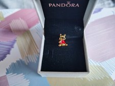 Disney Pandora Gold Winnie The Pooh Bear S925 Ale Charm