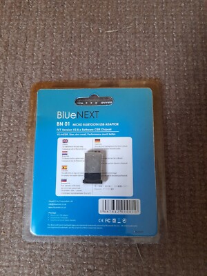 BlueNEXT BN01 Micro Bluetooth USB Adapter V2.0 + EDR im Original Case