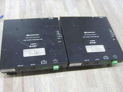 Lot Of 2 Crestron DM-RMC-SCALER-C Room Controller USED FREE FAST SHIPPING