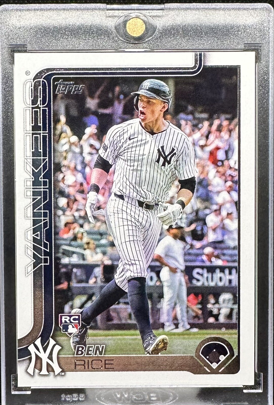 Ben Rice Rookie Card 2025 Topps Series 1 #337 (RC) New York Yankees