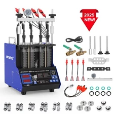 GDI Fuel Injector Cleaner Tester Ultrasonic Cleaning Machine For FSI EFI MPI TSI