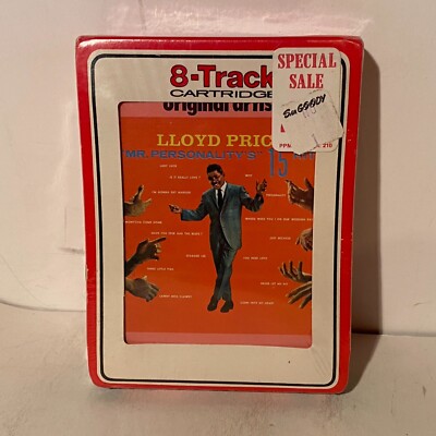 Lloyd Price Mr. Personality's Big Hits CC-1021 SEALED *BUY 2 GET 1 FREE 8-TRACK*