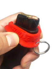 FN-502 22LR Magazine Loader Speed Loader, Ergonomic Hilljak Quickie, QLF22 Red