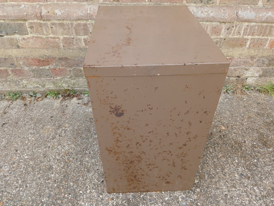 vintage bisley filing 10 drawer extra wide eBay