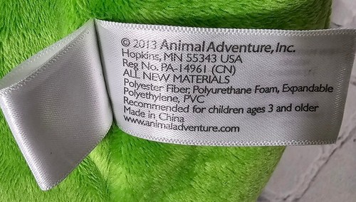 Toys R Us Green Dragon Plush 28" Stuffed Toy Animal Adventure 2013 Retired - Picture 9 of 10