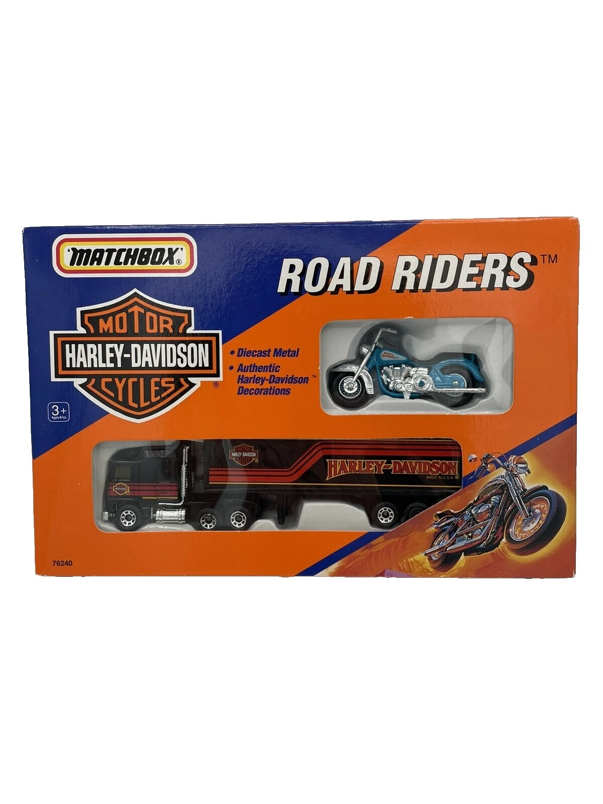 Matchbox Harley-Davidson Contemporary Manufacture Diecast Cars, Trucks & Vans