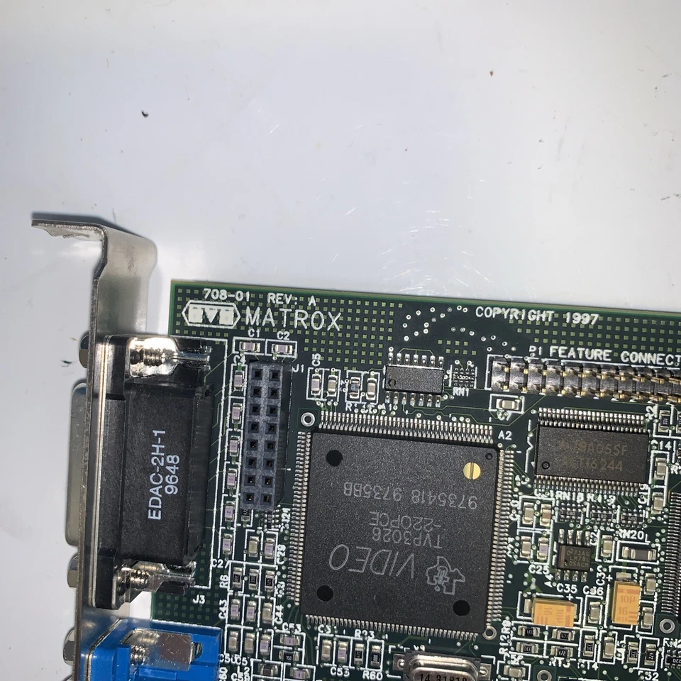 Matrox Millenium 4MB 708-01 PCI Graphics card - Image 3 of 3