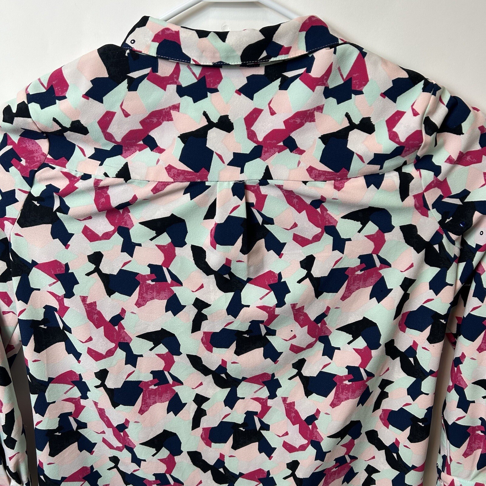 Grace Elements Women's Button Down Blouse Size La… - image 5