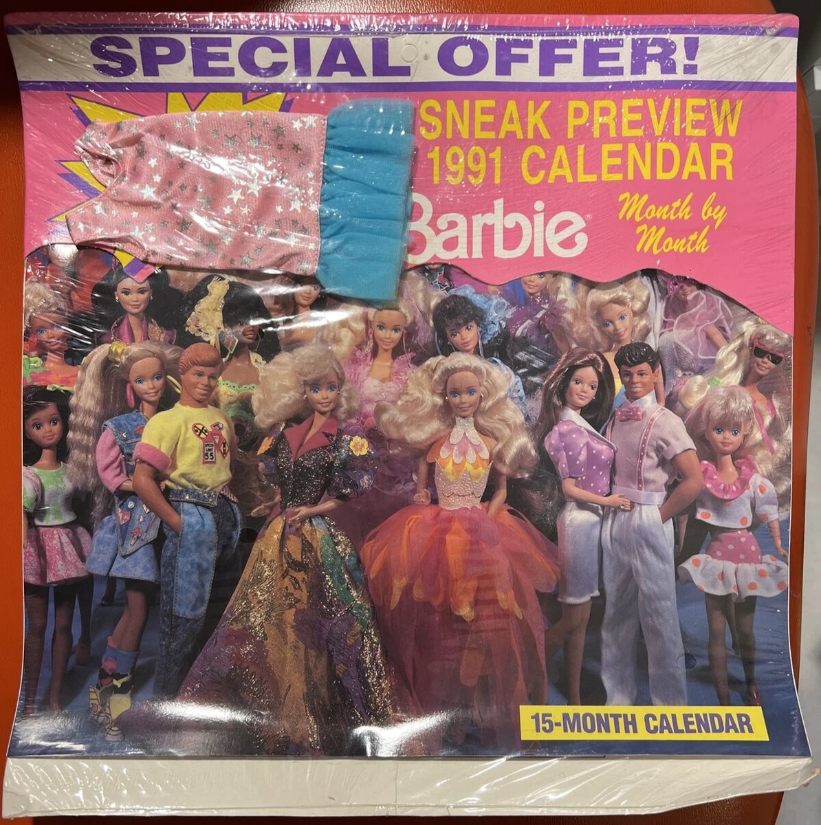 Vintage Barbie Calendar