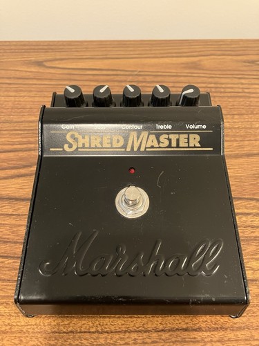 Vintage 1990’s Marshall Shredmaster Distortion Overdrive Effects Pedal Original