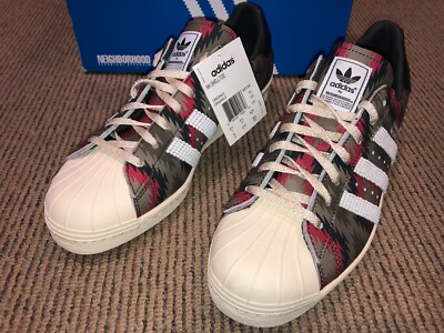 Neighborhood x Adidas Originals Superstar Shelltoe “Aztec” M25786 Size 9 US/  8.5 | eBay