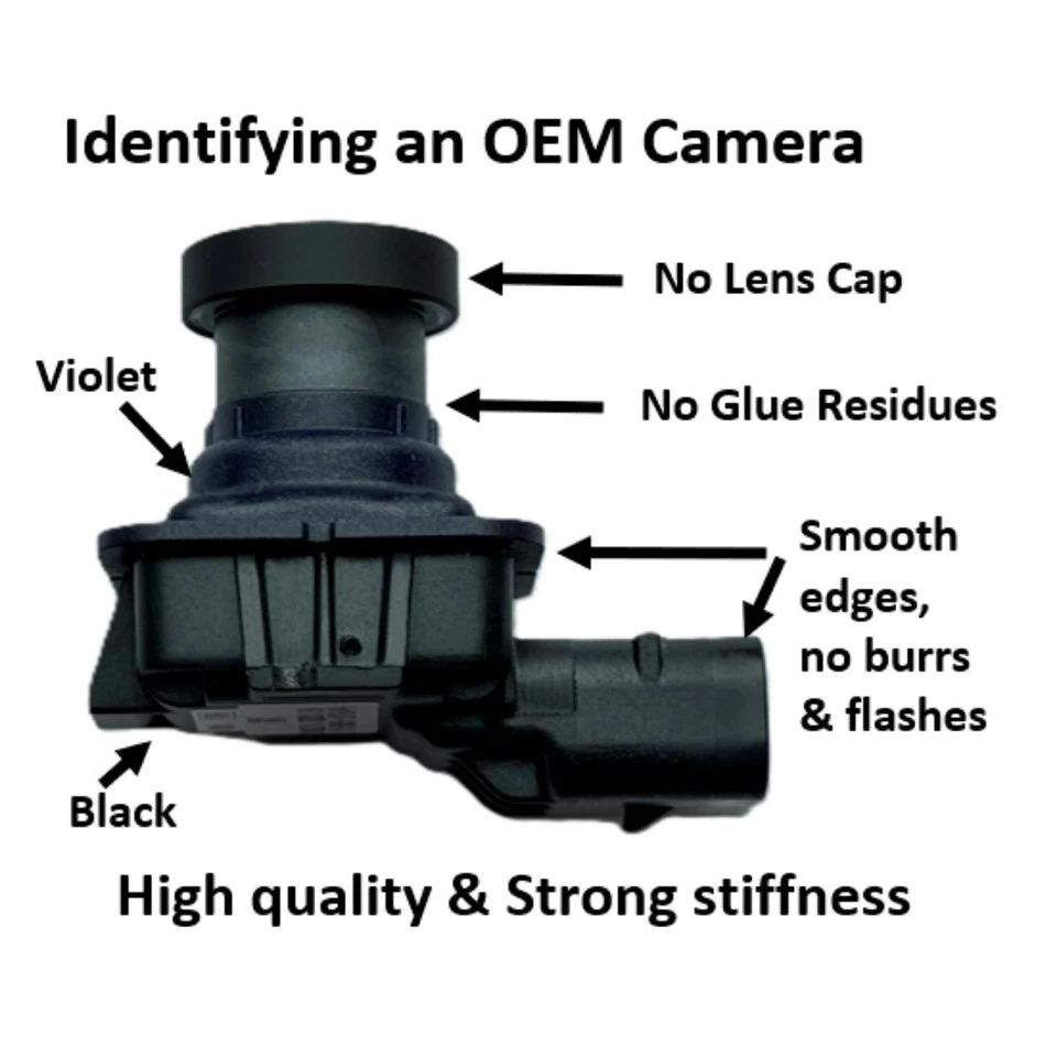 New OEM  2014-18 Ford Fiesta (Hatchback) Rear Backup Camera D2BZ-19G490-C - Image 4 of 4