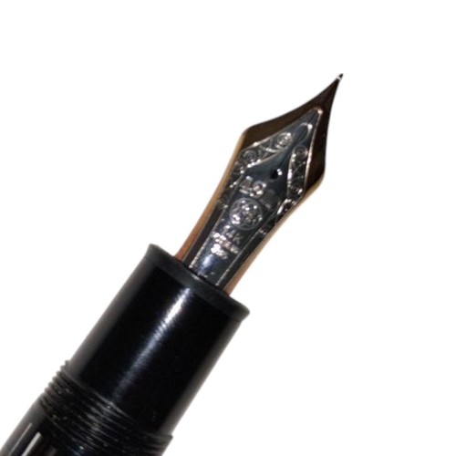 Montblanc Meisterstuck 149 Black & Gold 14K Fountain Pen EF Nib - 第 9/10 張圖片
