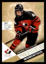 2021-22 Team Canada Juniors Prospectus #PM24 Corson Ceulemans (ref 225765)