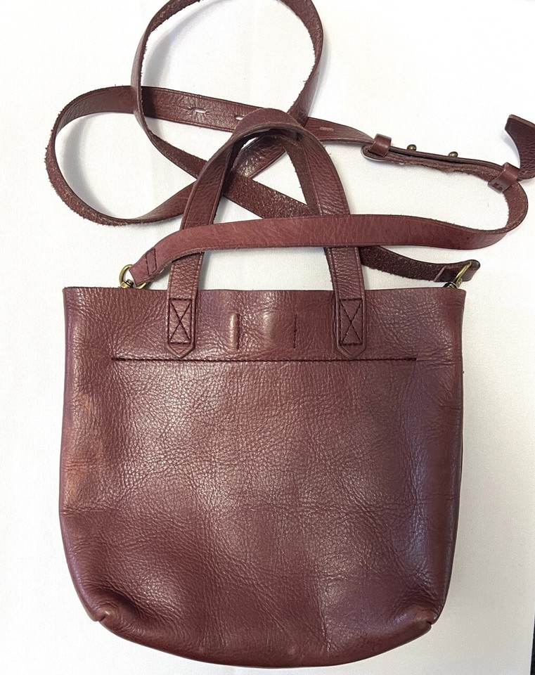 MADEWELL Zip Top Medium Transport Tote Dark AE189 eBay
