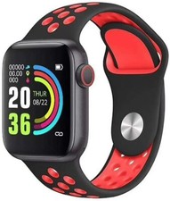 DOKI W5 de Reloj Inteligente Bluetooth con Pantalla Táctil (Rojo)