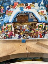 Vintage Gemo Advent Calendar Jesus 7102 Denmark Pop-up